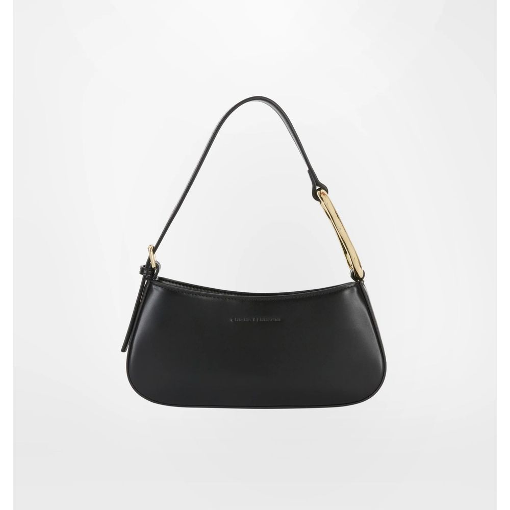 Chiara Ferragni Black Fabric Shoulder Bag