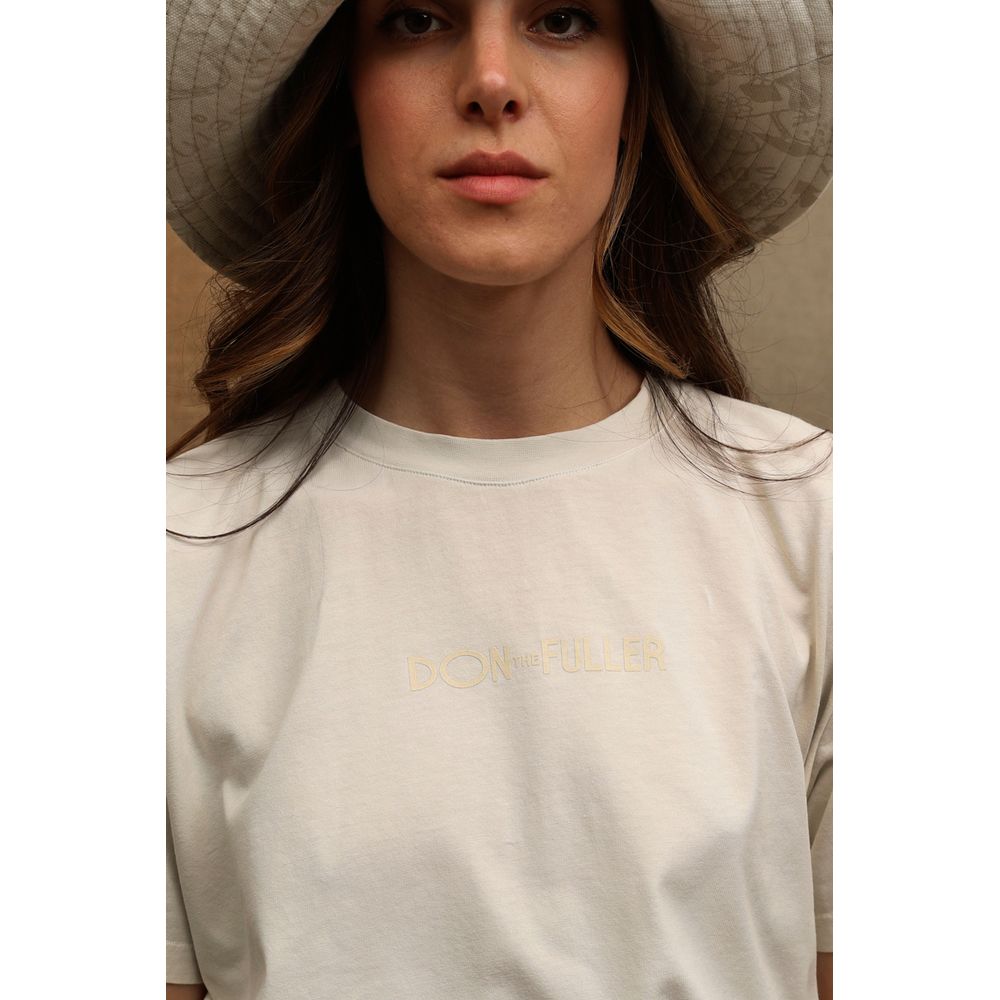 Don The Fuller Chic White Logo Tee