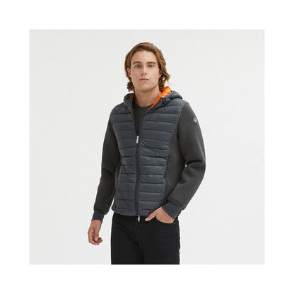 Centogrammi Elegant Grey Goose Down Puffer Jacket