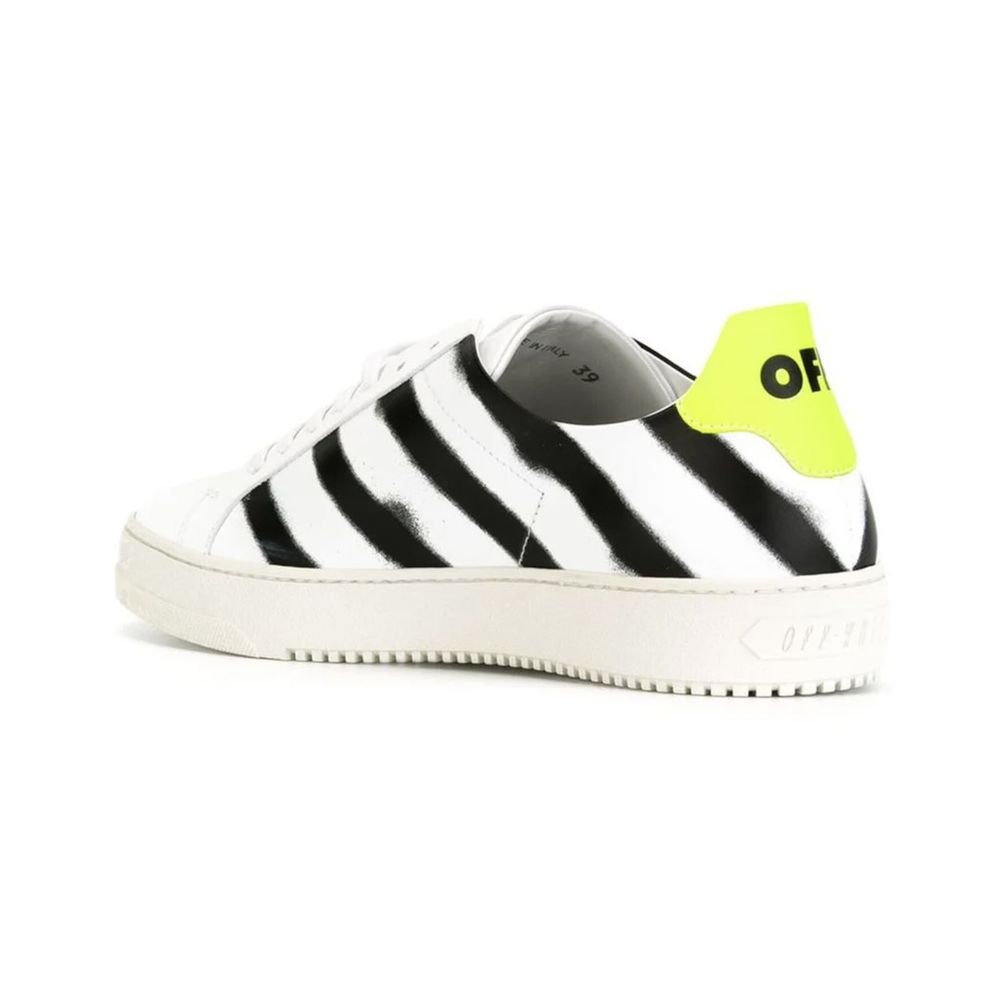 Off-White Spray Paint Splash White Sneakers