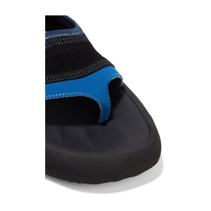 Off-White Chic Neoprene and Suede Sandals in Blue