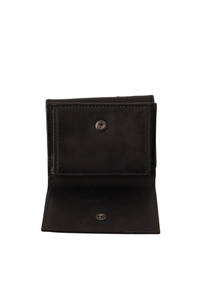 Dolce & Gabbana Elegant Leather Trifold Multi Kit with Strap