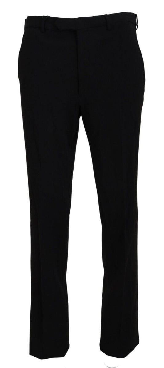 BENCIVENGA Elegant Black MainLine Trousers