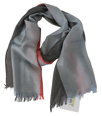 Dolce & Gabbana Elegant Gray Italian Cotton Scarf