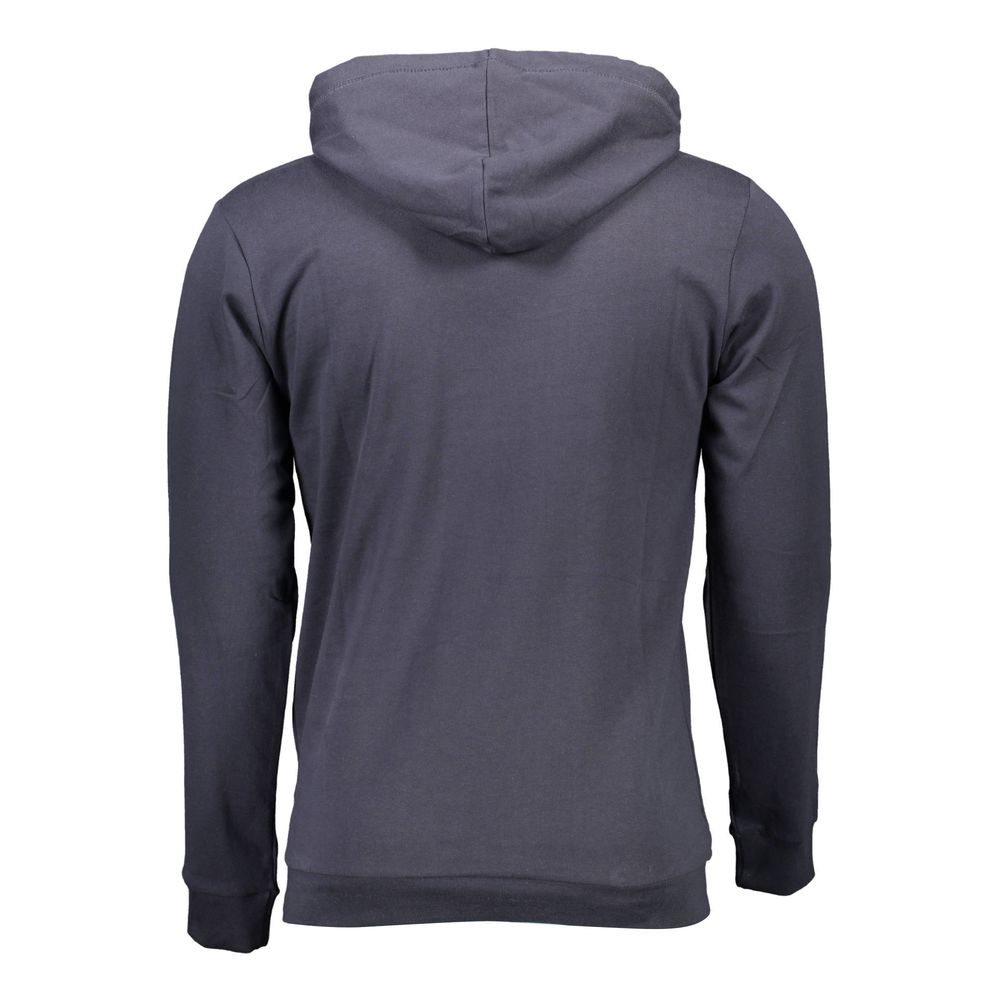 Sergio Tacchini Classic Blue Hooded Sweatshirt