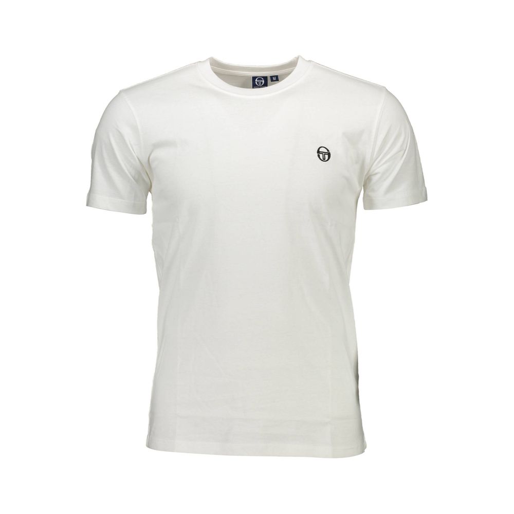 Sergio Tacchini White Cotton T-Shirt