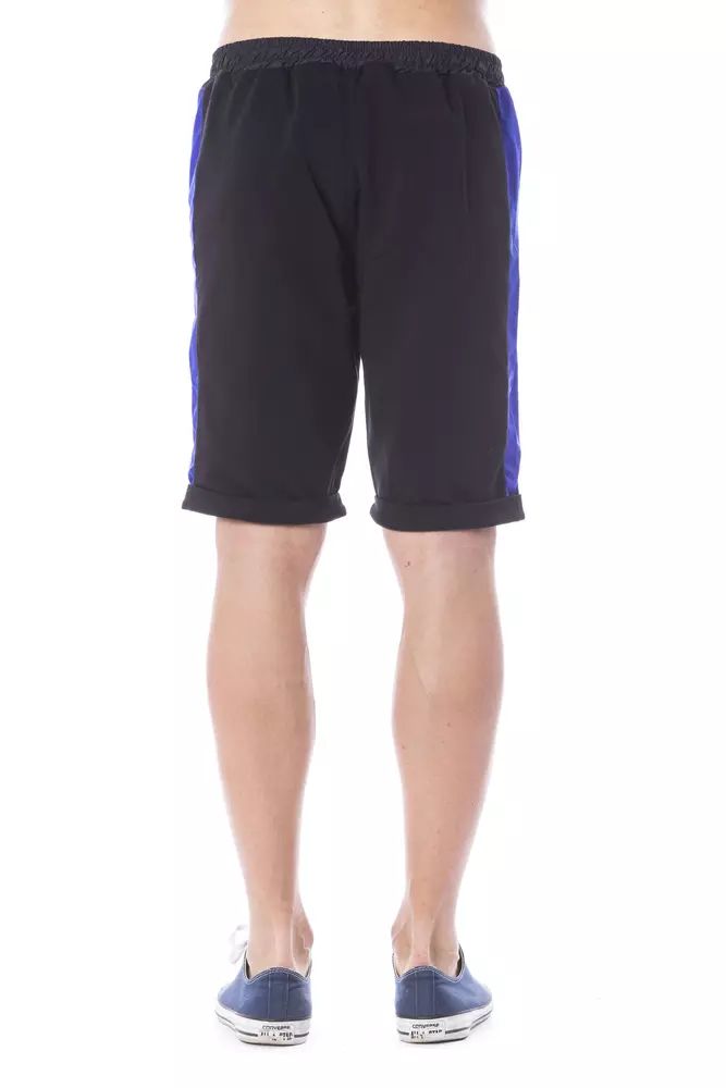 Verri Sleek Black Summer Shorts