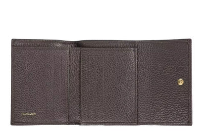 Trussardi Elegant Embossed Leather Ladies' Wallet