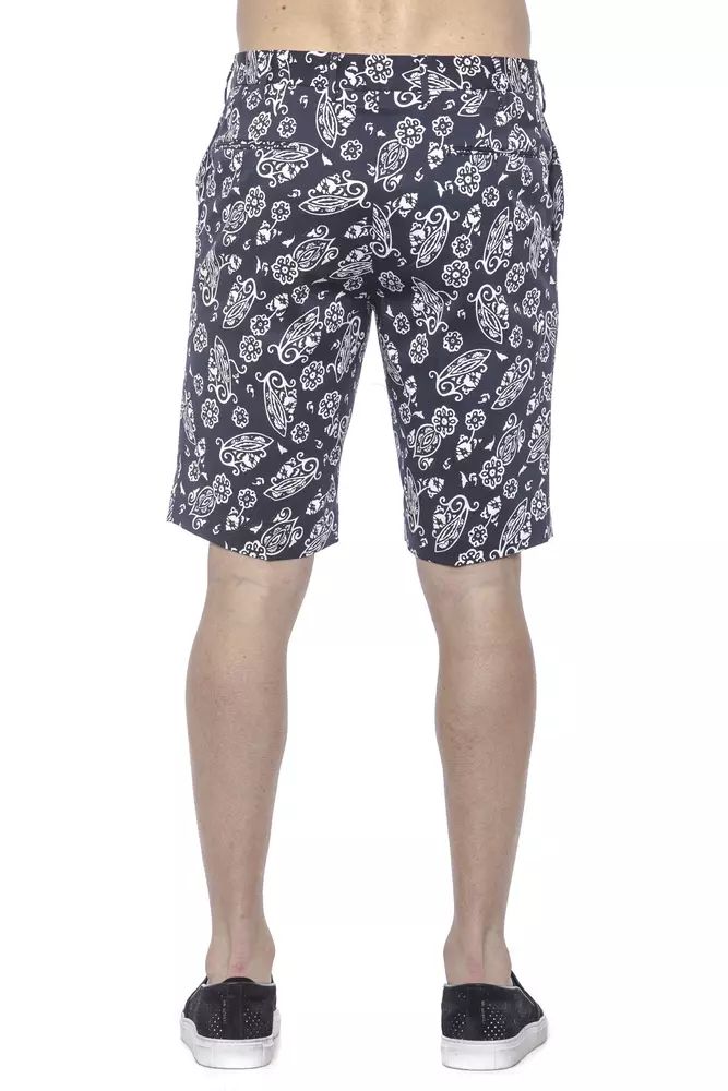 PT Torino Elegant Blue Bermuda Shorts for Men