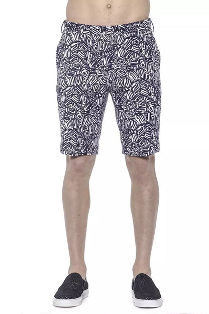 PT Torino Chic Patterned Bermuda Shorts