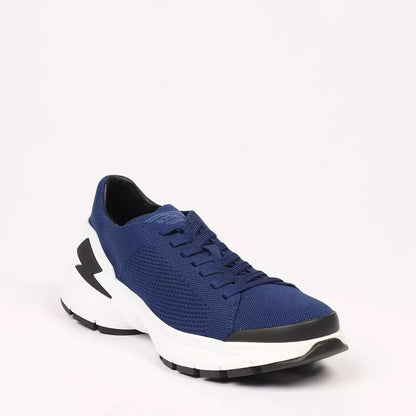 Neil Barrett Electric Blue Bolt Sneakers