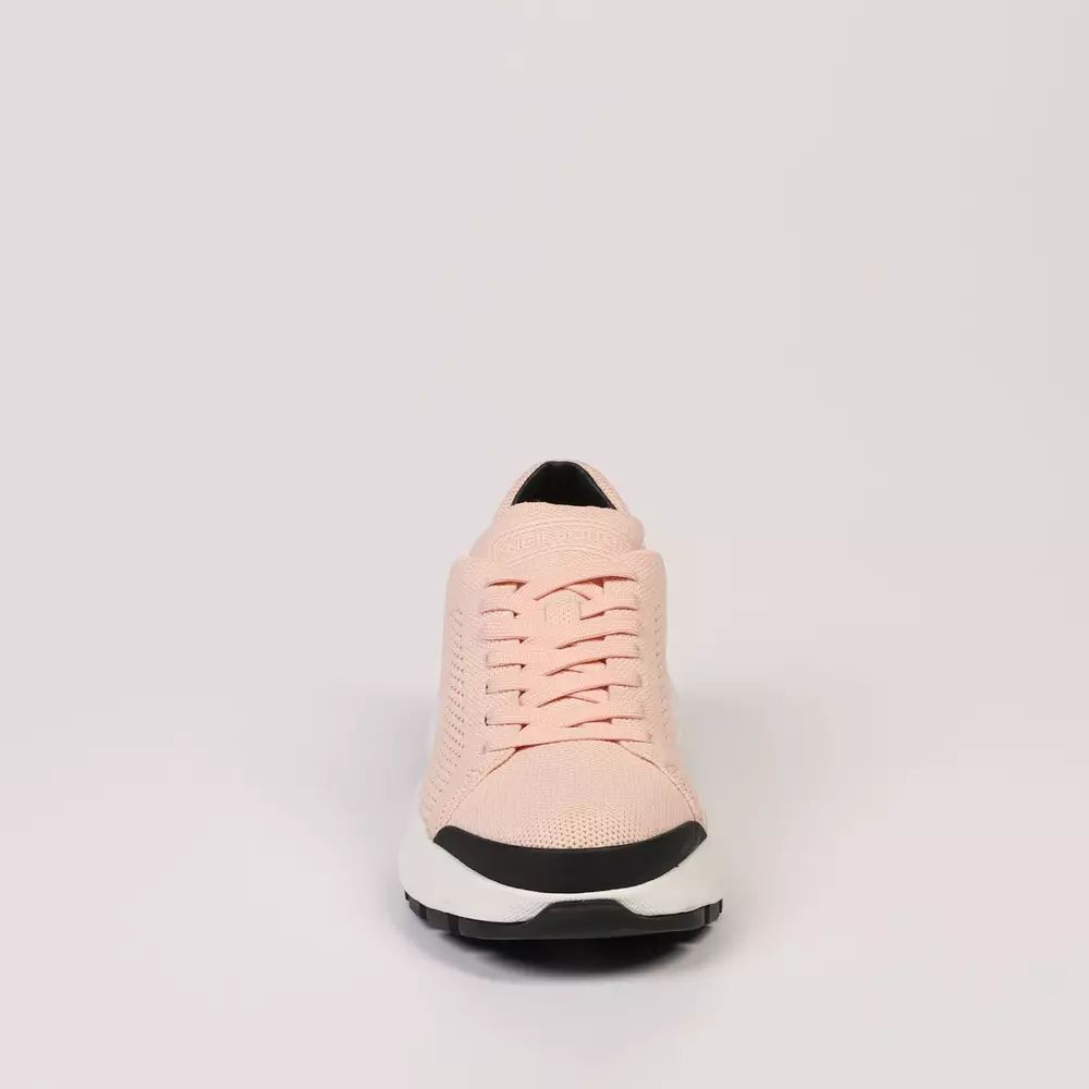 Neil Barrett Chic Pink Bolt Sneakers for Style-Conscious Men