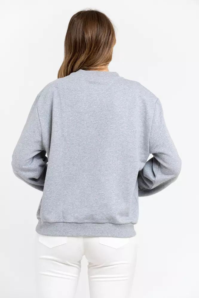 Trussardi Elevated Casual Chic Oversized Sweatshirt