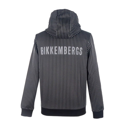 Bikkembergs Elegant Zip Detail Sweatshirt for Suit