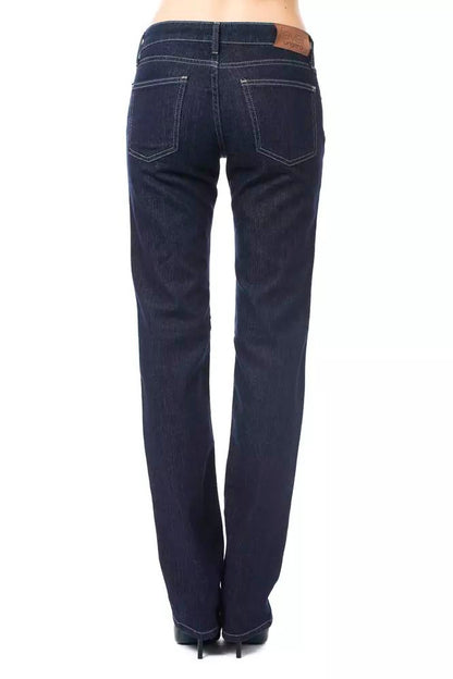 Ungaro Fever Elegant Blue Regular Fit Luxury Jeans