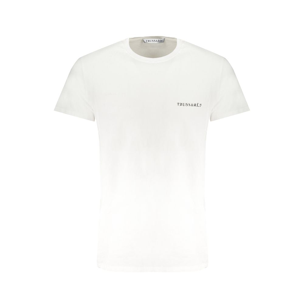 Trussardi White Cotton T-Shirt