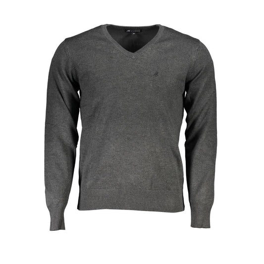 U.S. Grand Polo Gray Nylon Sweater