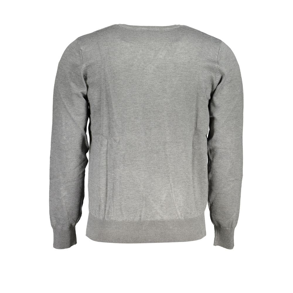 U.S. Grand Polo Gray Nylon Sweater