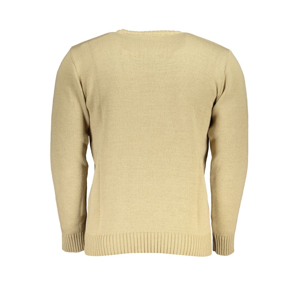 U.S. Grand Polo Beige Fabric Sweater