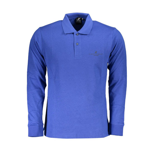 U.S. Grand Polo Blue Cotton Polo Shirt