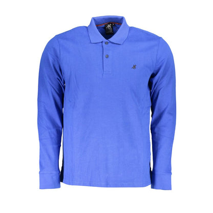 U.S. Grand Polo Blue Cotton Polo Shirt