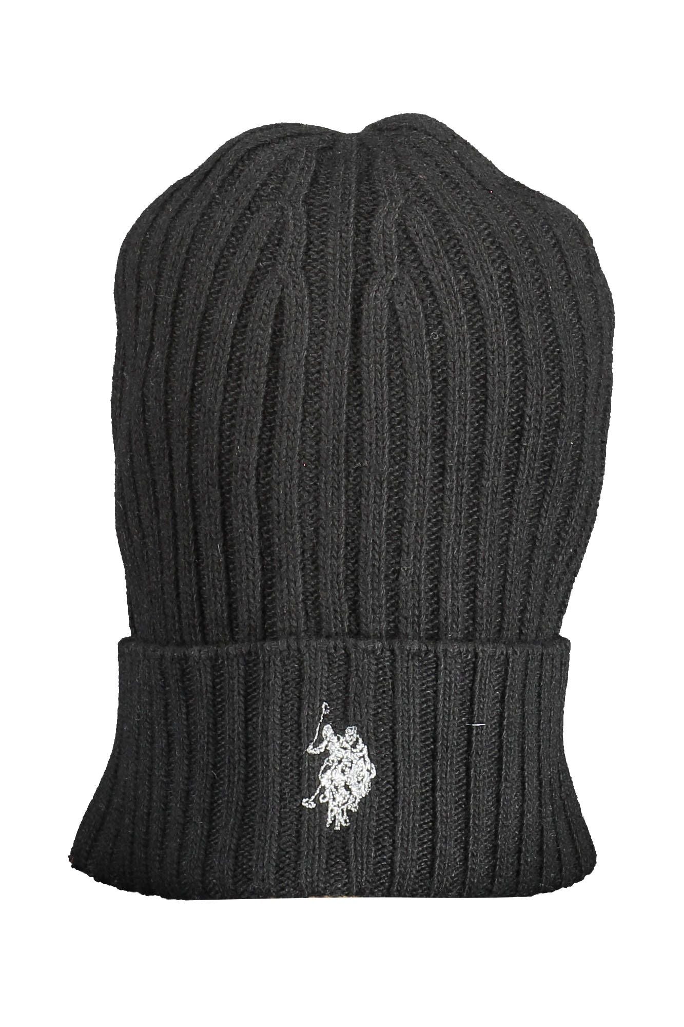 U.S. POLO ASSN. Elegant Embroidered Wool Cap