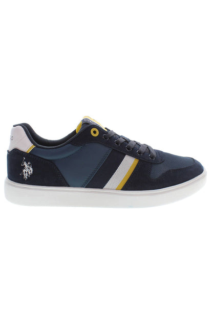 U.S. POLO ASSN. Sleek Blue Sneakers with Contrasting Details