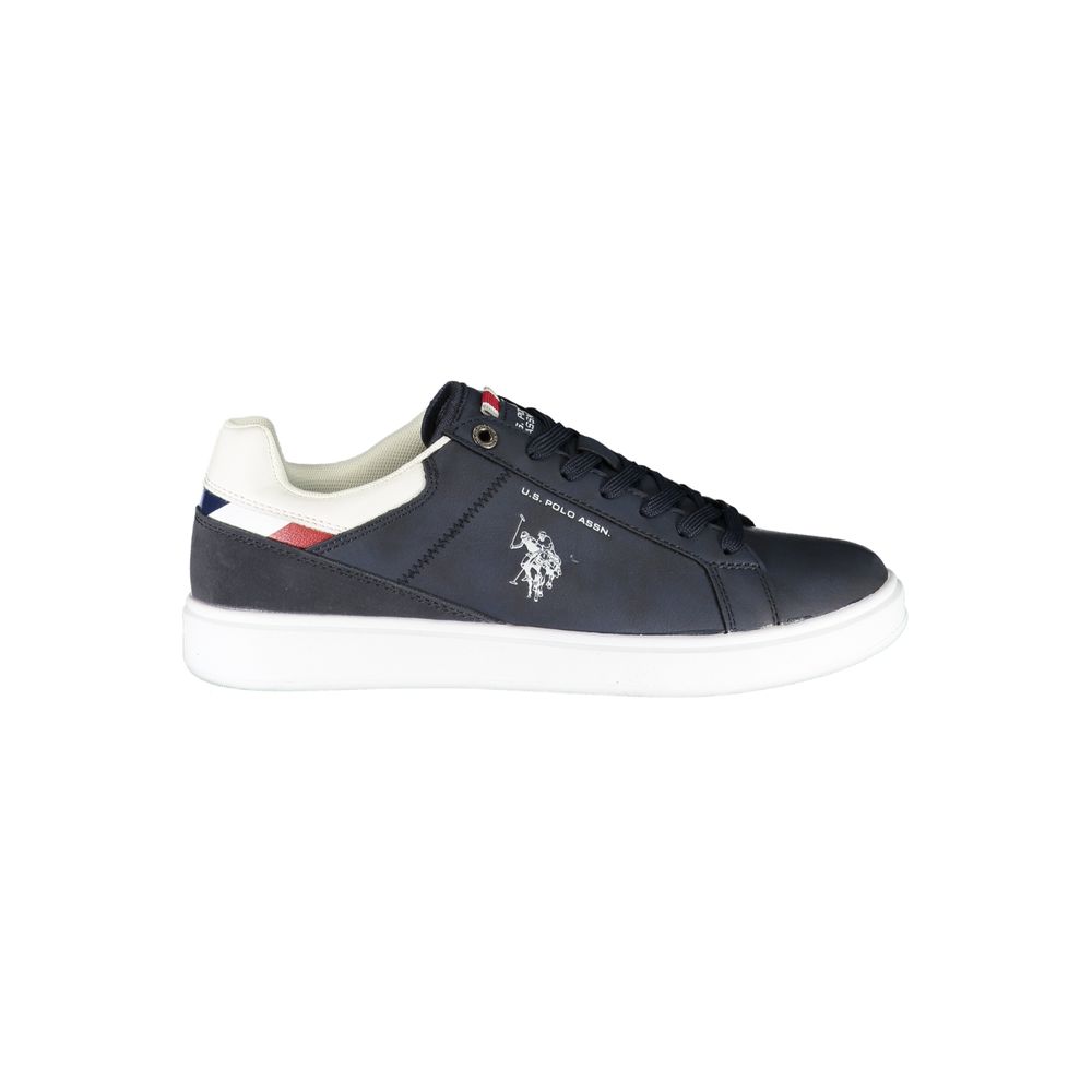 U.S. POLO ASSN. Sleek Blue Lace-Up Athletic Sneakers