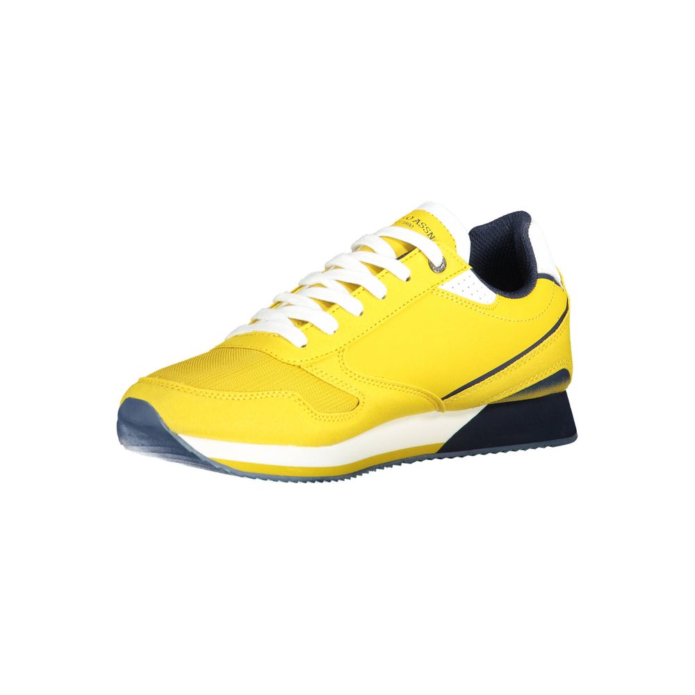 U.S. POLO ASSN. Bold Yellow Laced Sports Sneaker