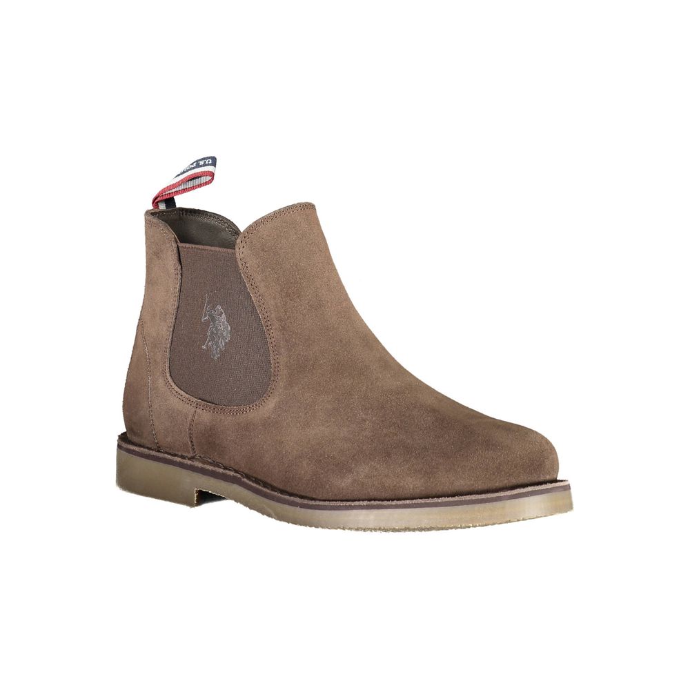 U.S. POLO ASSN. Elegant Ankle Boots with Logo Detailing