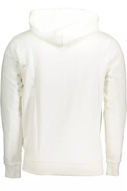 U.S. POLO ASSN. White Contrast Logo Hooded Sweater