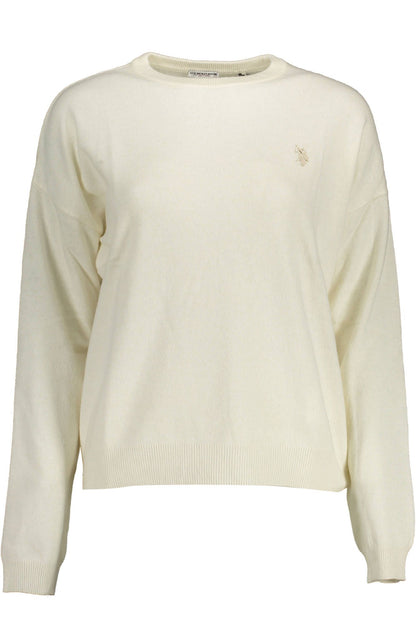 U.S. POLO ASSN. Elegant Long-Sleeved Embroidered Sweater