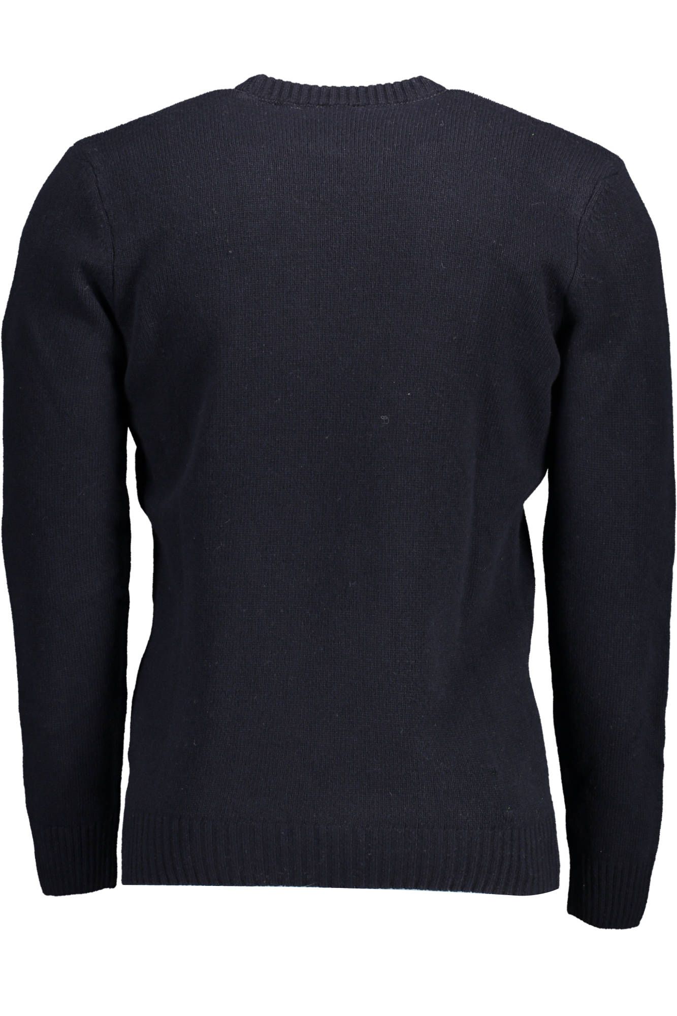 U.S. POLO ASSN. Chic Blue Wool Blend Round Neck Sweater