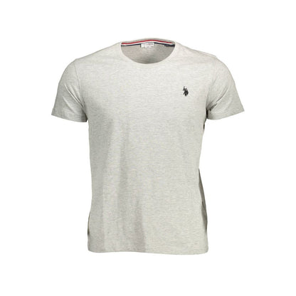 U.S. POLO ASSN. Essential Gray Embroidered Logo Tee