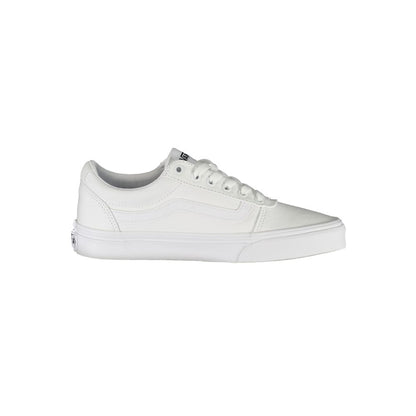 Vans White Polyester Sneaker