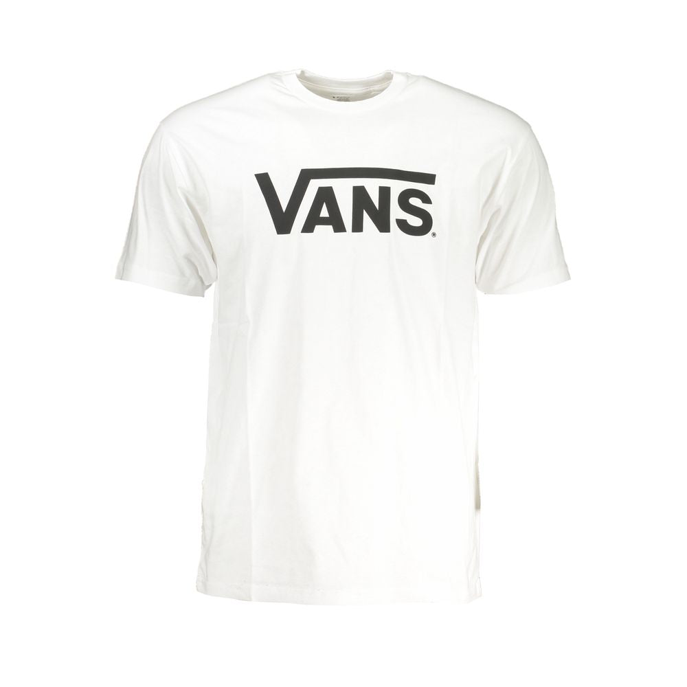 Vans White Cotton T-Shirt